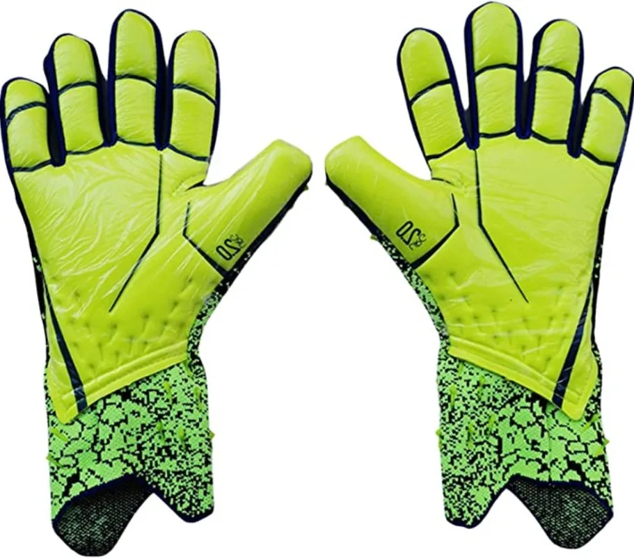 Professional Goalkeeper Gloves Adults Kids Football Latex Thickened Protection Goalkeeper Soccer Sports Football Goalie Gloves