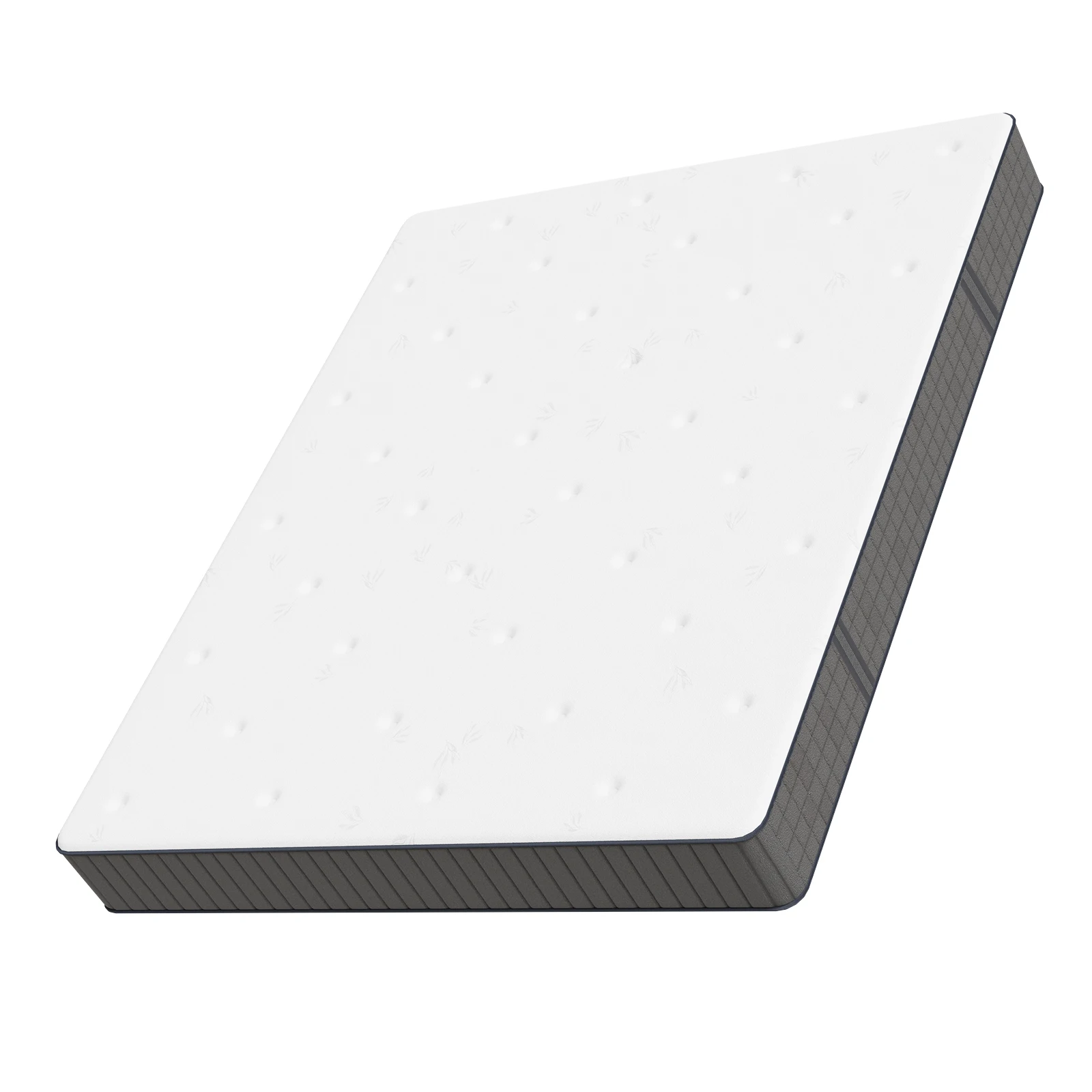 ROYGBIV Matelas 160x200 cm hauteur 25 cm matelas à ressorts ensachés dureté moyenne H3 7 zones matelas orthopédique - 160x200cm
