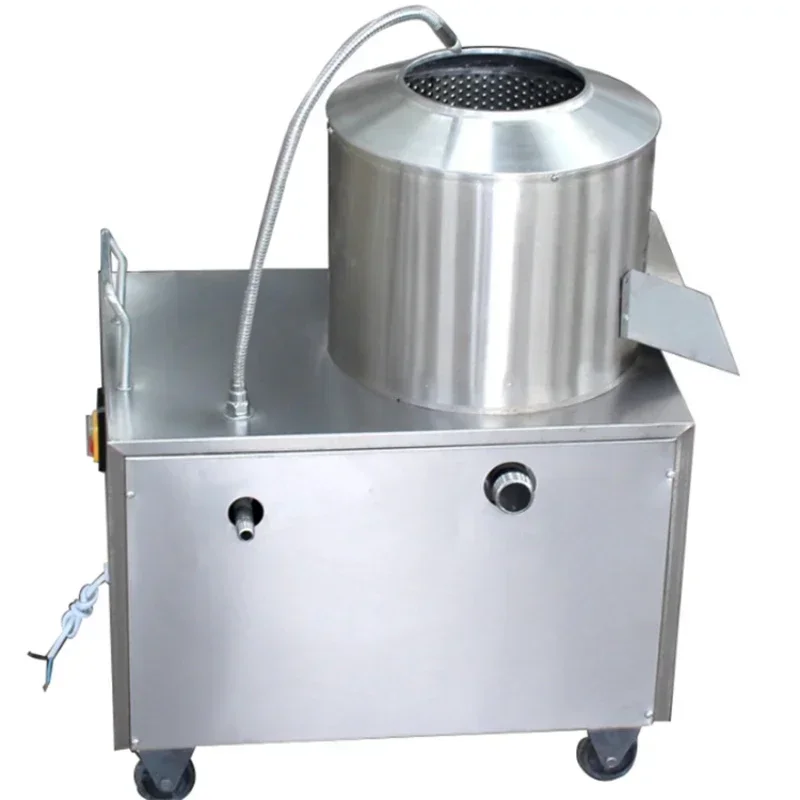 

Automatic Onion Carrot Potato Ginger Washing And Peeling Machine/ Cleaning And Peeling Machine