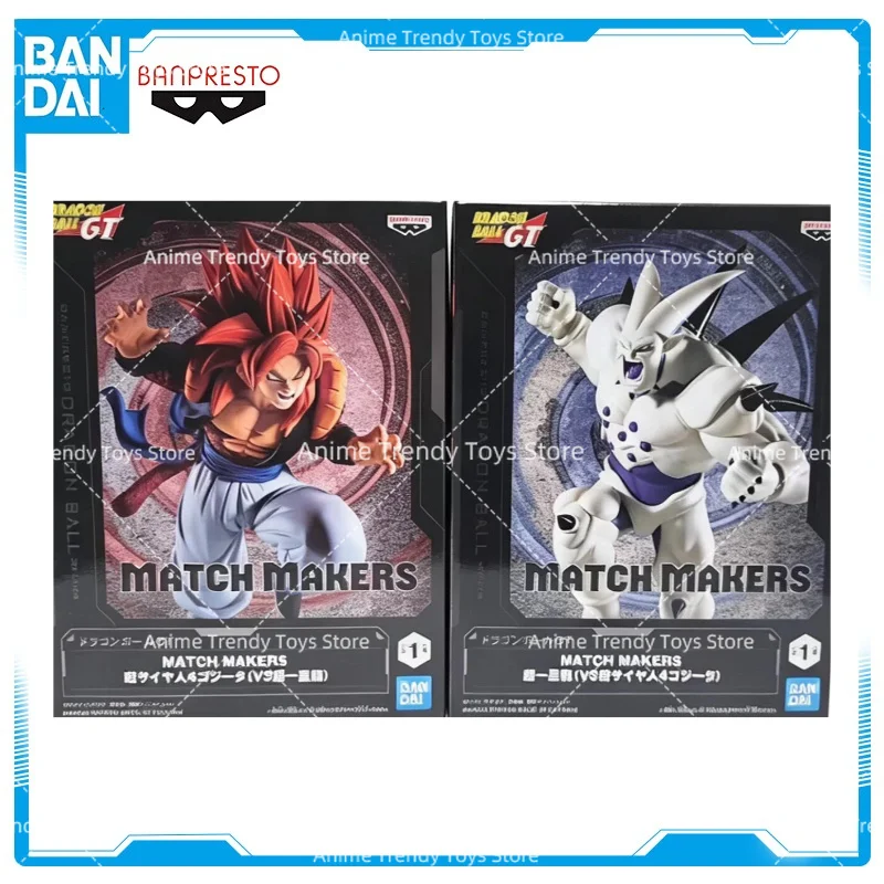 En stock: Figuras de acción de Bandai Dragon Ball GT Anime Match Makers Gogeta Super One-Star Dragon, modelo de colección DBZ.