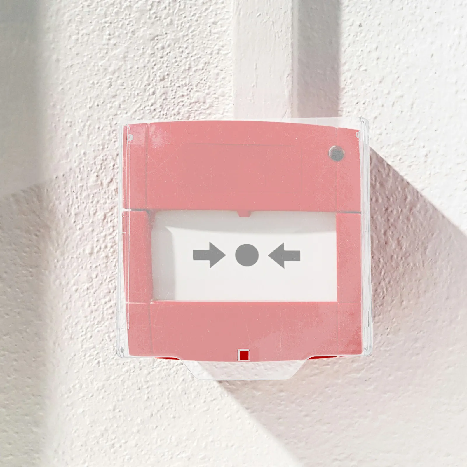 10Pcs Fire Call Point Protective Cover Transparent Fire for Wall Mount Indoor Outdoor Use Dustproof Stop