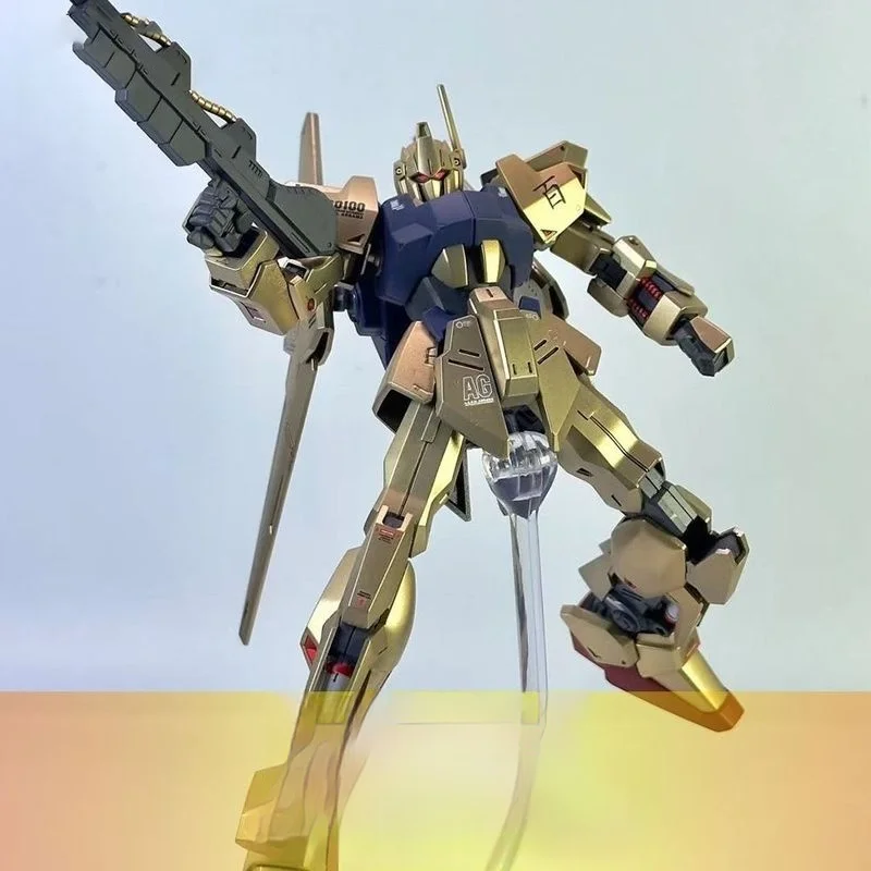 Wmh Wanmohui Jimo Club Hg Nu Baishi Voorgespoten Champagne Goud Model Kit - Actiefiguren Kinderpuzzel Montage Speelgoed Cadeau