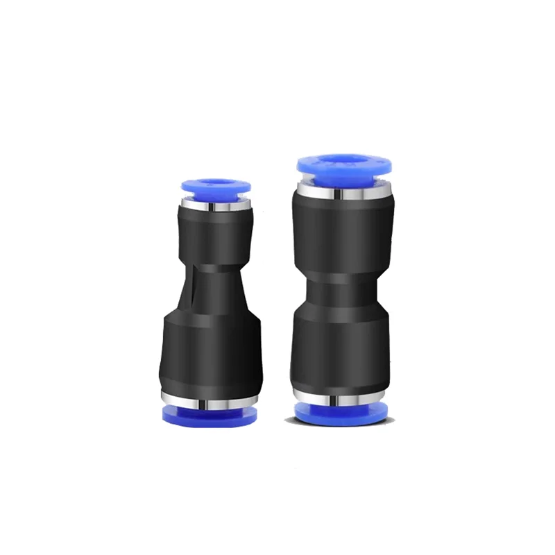 5PCS 4mm 6mm 8mm 10mm 12mm 14mm 16mm Hose Tube Union Straight One Touch Air Pneumatic Push In Quick Pipe Fitting Reducer