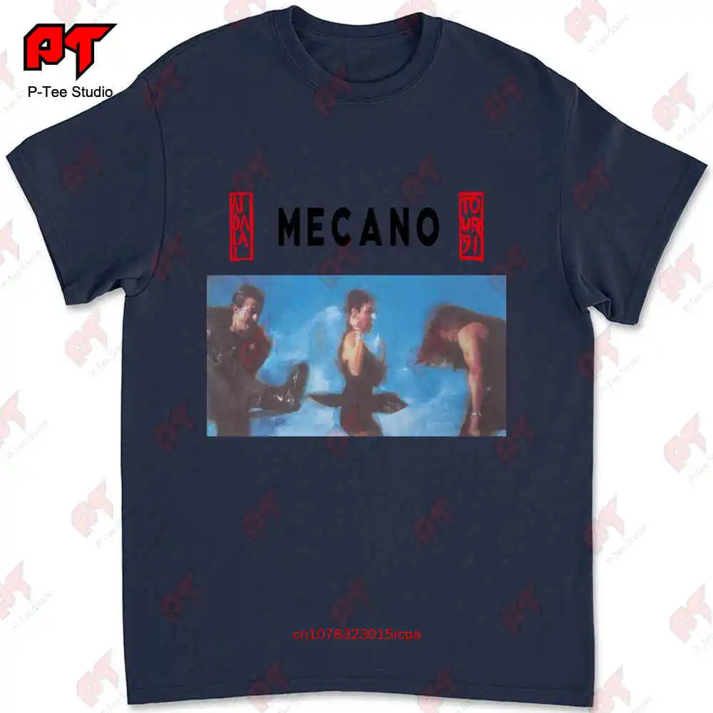 Vintage Mecano T Shirt Spanish Pop Synth New Wave QUPZ