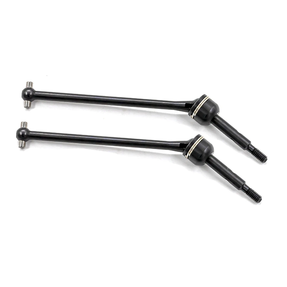 N87R 2Pcs Steel Rear Drive Shaft Driveshafts for 1/10 Traxxas Slash Rustler Hoss Stampede VXL 4X4 2WD RC Car Upgrades Parts