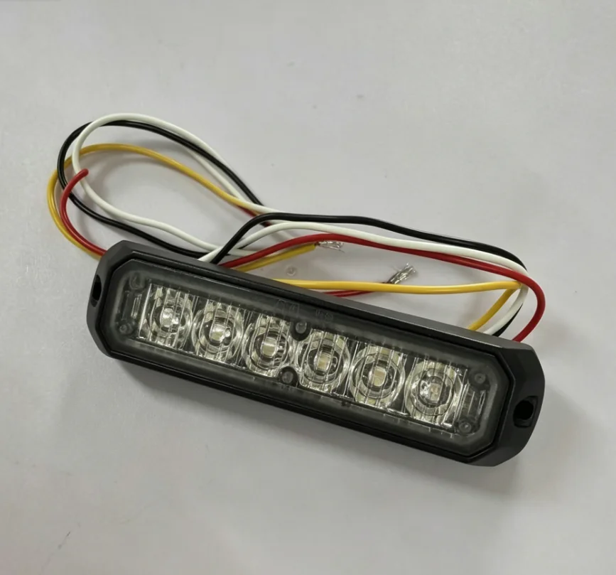 LED Dual Color Super Brightness Warning Strobe Light 12V 18W Retrofit/Upgrade in stock view 5