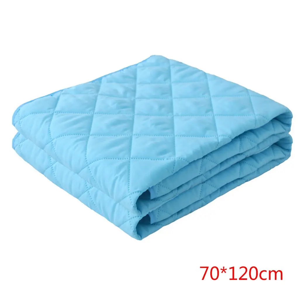 

Baby Diaper Mat Waterproof Tool Diaper Changing Pads Urine Mats Blue 50 70cm