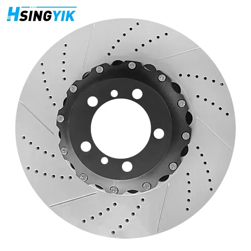 Hsingyik 992615601AC 992615602AC 380MM Rear Brake Disc with Hand Brake for Porsche 911 Turbo Carrera Convertible 2019