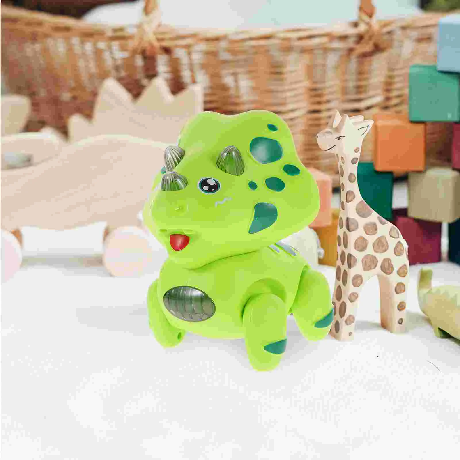 Jouet dinosaure électrique pour tout-petits, jouets mentaires oriels TUNITime, puzzle en plastique pour garçon, animal jouant