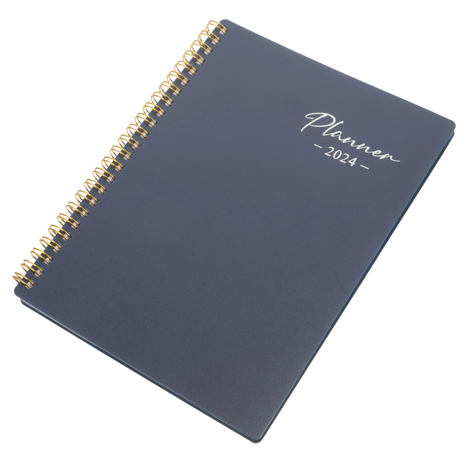 

2024 Pp Cover A5 Coil Notebook Academic Planner Portable Organizer Weekly Schedule Note Book Student Planner