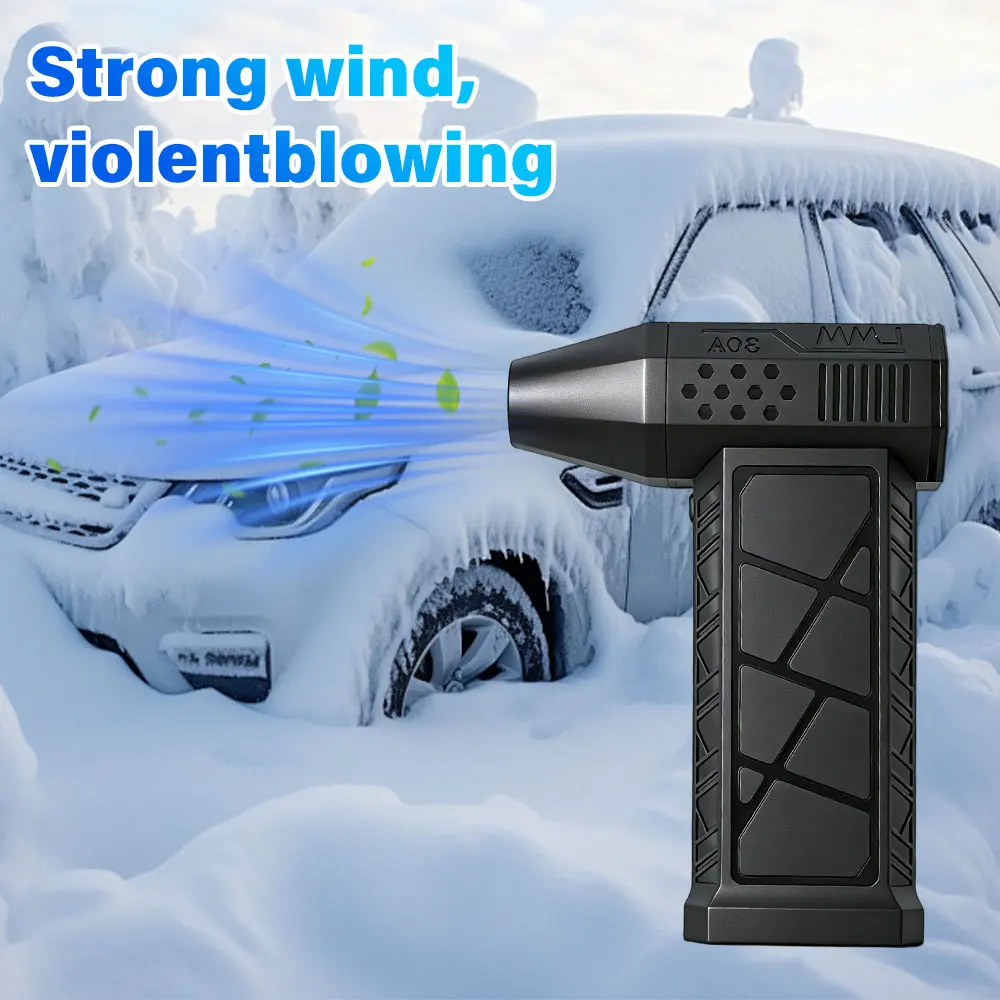 

Mini turbojet fan Electric air dust collector, 3 speed adjustable 130000RPM wind speed 52 m/s car computer cleaning blower