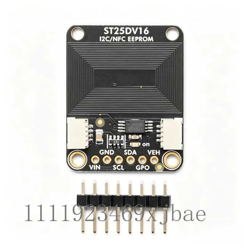 ST25DV16K 16Kbit I2C NFC RFID EEPROM Breakout Board, 13.56MHz ISO15693 Qwiic I2C Connector Module