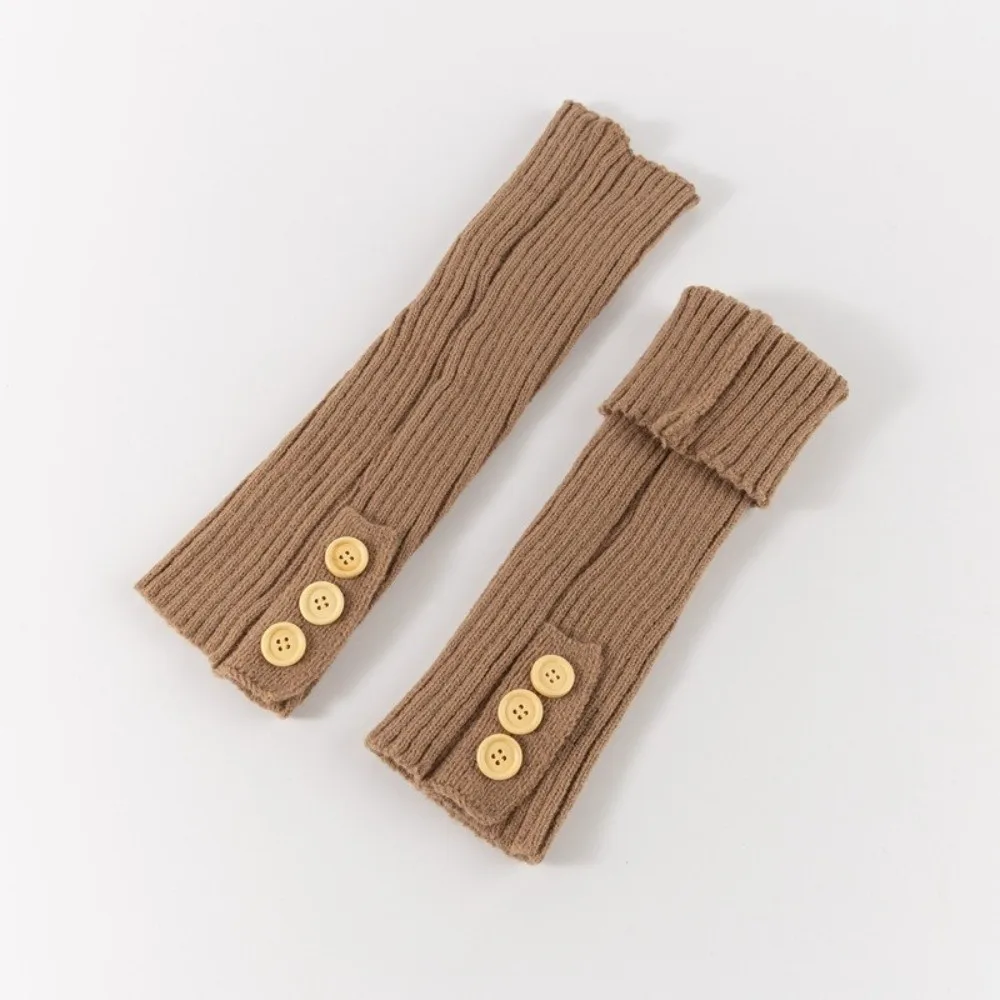 جديد بلون تدفئة الساق سميكة زر الأوسط جوارب أنبوبية Harajuku منتصف العجل جورب المرأة #5