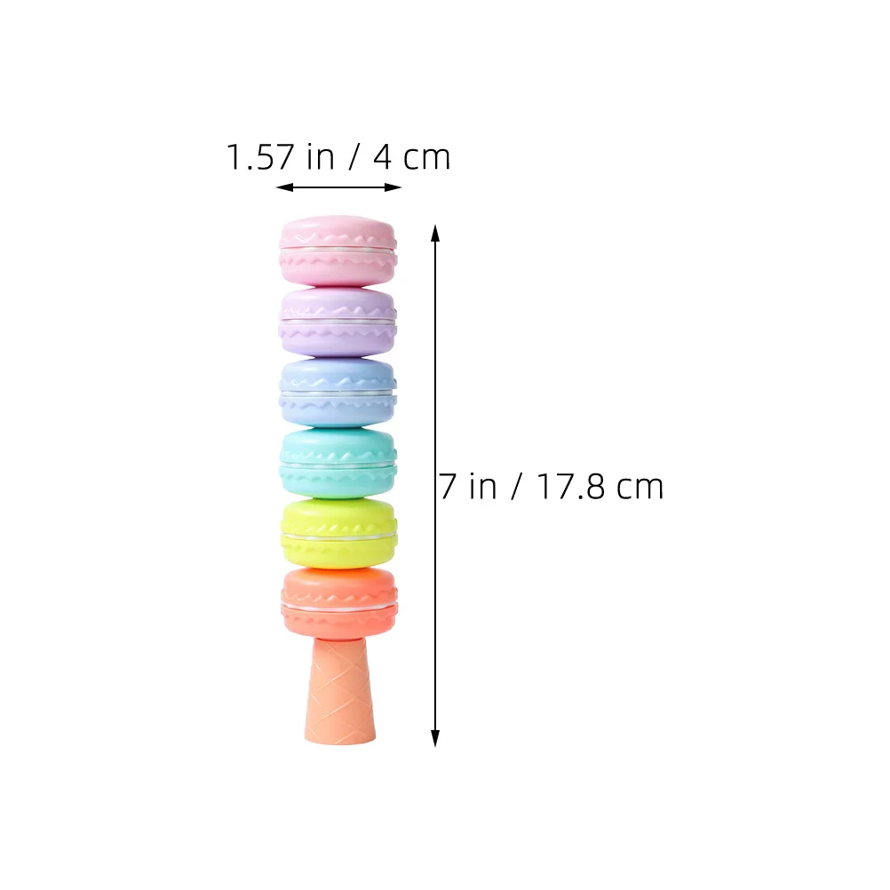 

Creative Cartoon Shaped Multicolor Highlighters Plastic Watercolor Pens for Note Marking Study Journals Graffiti Markers