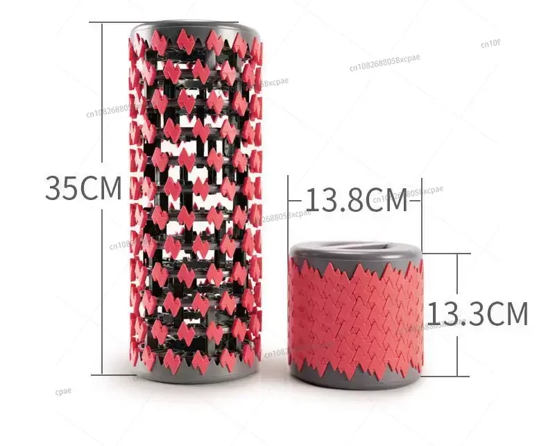 New Deep Tissue Muscle Massage Collapsible Folding Shaft Yoga Foam Roller