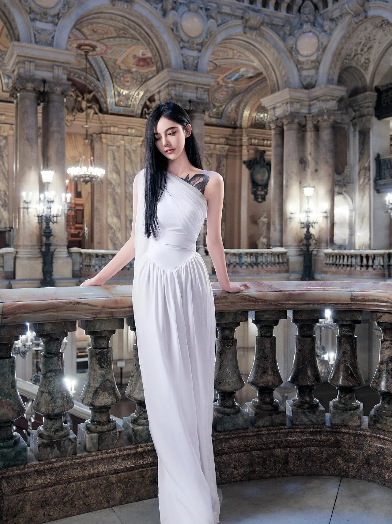 

Ele High Waist Long Dr Single oulder Sa Wrap Neline White Par Dr Beach Vaion Sle Sand Beach Skirt