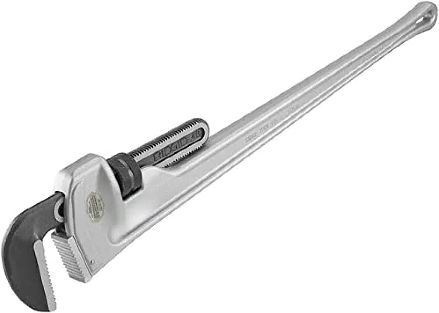

Aluminum Straight Pipe Wrench, 48" Sturdy Plumbing Wrench with Self Cleaning