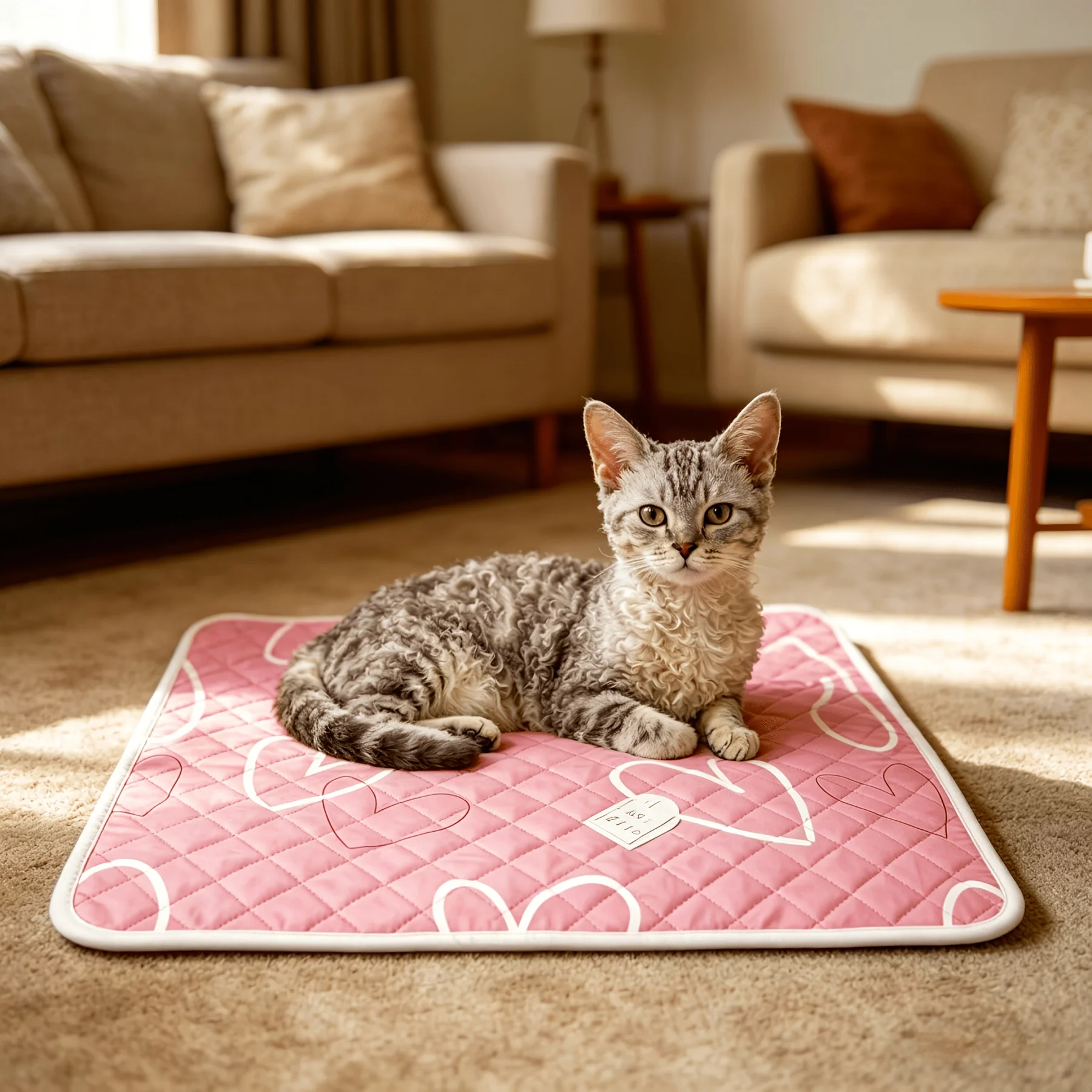 Summer New Pet Cooling Mat Cool Dog Cat Pet Mat Suitable Small Extra Large Dogs Effectively Absorbs Sweat Without Feeling Hot