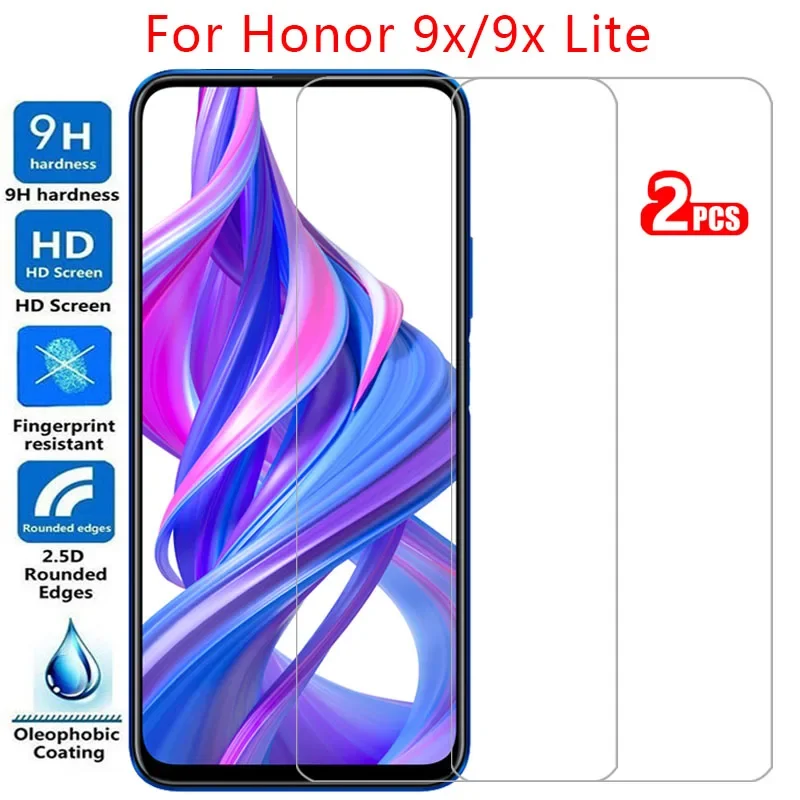 Защитное закаленное стекло для huawei honor 9x lite pro, Премиум протектор экрана на honor 9x honer onor 9 x x9 light 9xlite, пленка