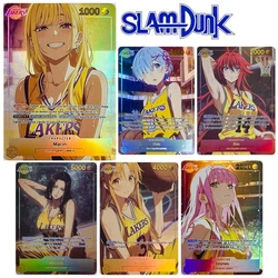 Slam Dunk DIY Refractive glitter collectible card Haruko Akagi YAYOI AIDA Inoue Ayako Yoko Shimamura Christmas birthday presents