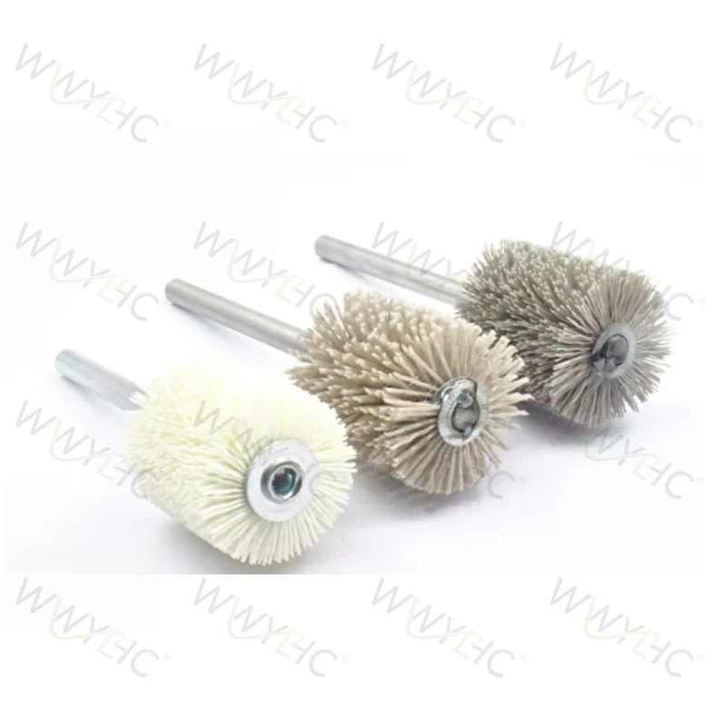 Alumina Ceramic Wire Polishing Brush Suitable for Pipe Deburring Aluminum & Die Casting Parts Inner Hole Finishing Accessories