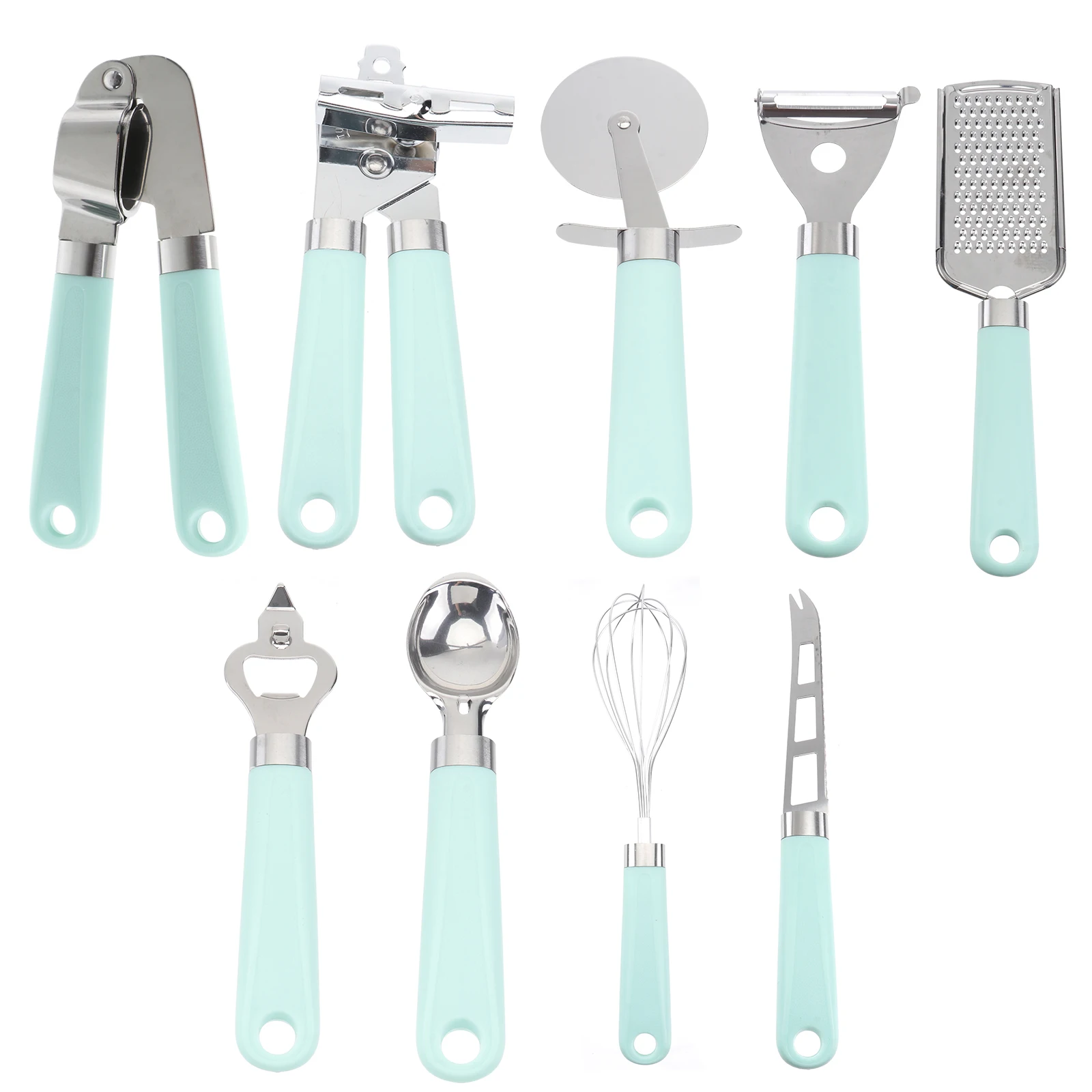 

Baking Tool Set Kitchenware Stainless Steel Plastic H Cookware Set Baking Utensils Great Gift Safe Long Life Smooth Edges