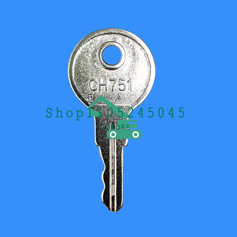 

1/5/10PCS New CH751 Copper Keys Universal Keys 751CH Key for Elevator Lock Control Cabinet Room Car T-Handles RV Storage Doors