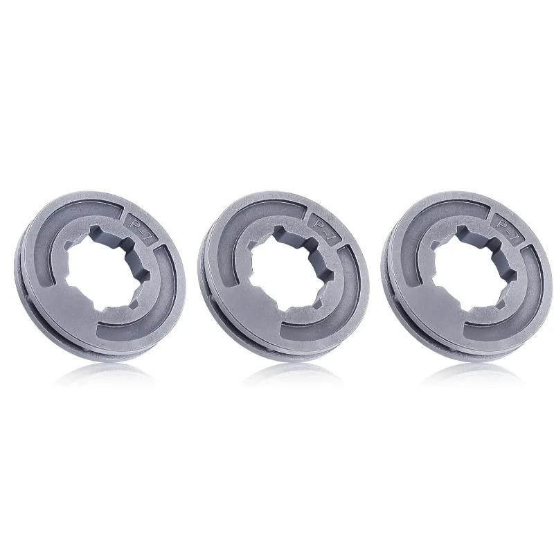 3/8LP 7T Sprocket Rim Kit 5PCS 17mm 7 Tooth For Stihl MS250 025 MS180 018 MS260 026 Saw Parts Replacement OEM 00006421240