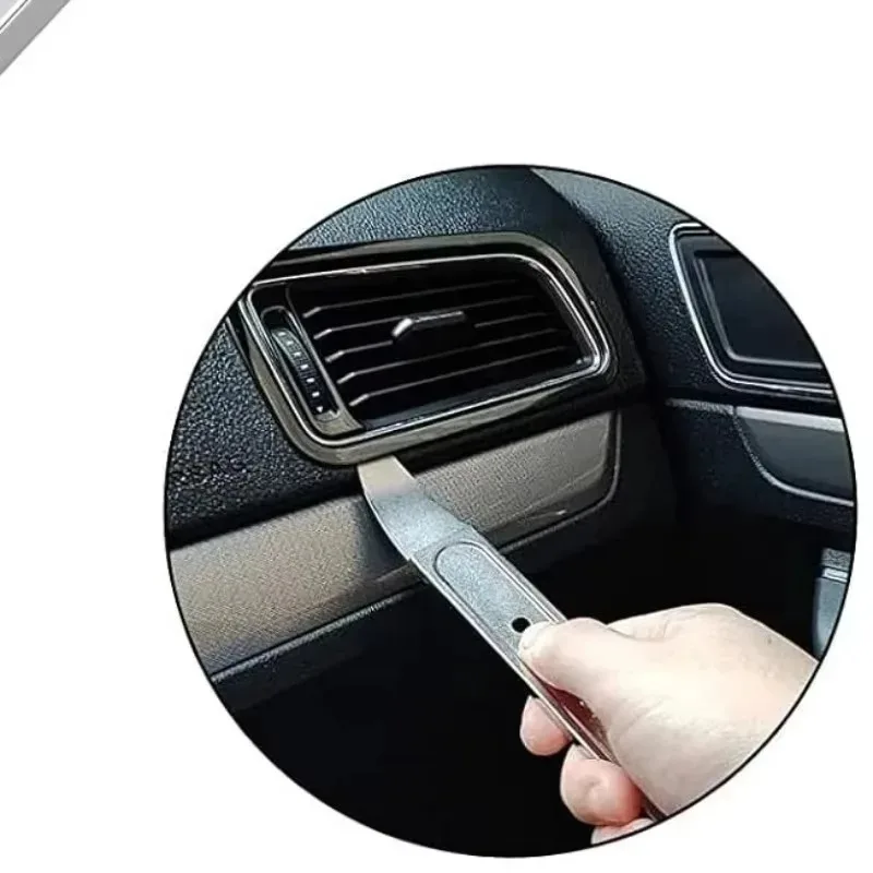 

Для мини-металлическая металлическая монтировка из нержавеющей стали, монтировка для снятия оконного экрана, прочный инструмент для снятия обшивки автомобиля