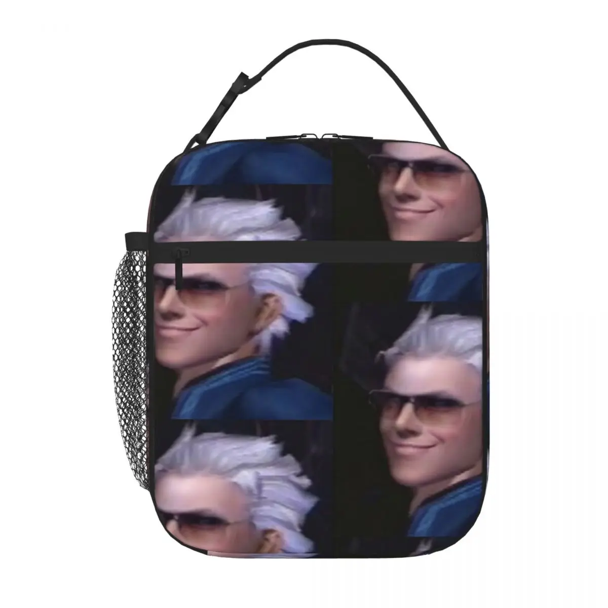 Vergil From The Devil May Cry Series Lunch Bags Insulated Bento Box Portable Lunch Tote Resuable Picnic Bags Cooler Thermal Bag