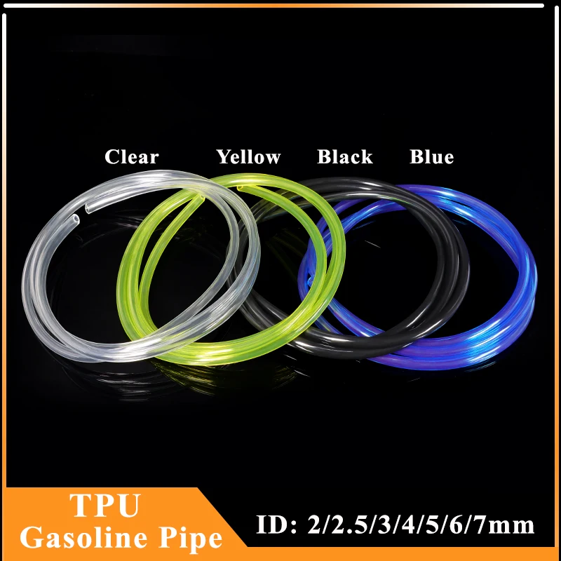 

1~30M Fuel Gas Hose String Tube Petrol Pipe for Trimmer Hoses Chainsaw Blower Line Tool 2x3.5/2.5x5/3x5/3x6/4x6/5x8/6x8/7x10mm