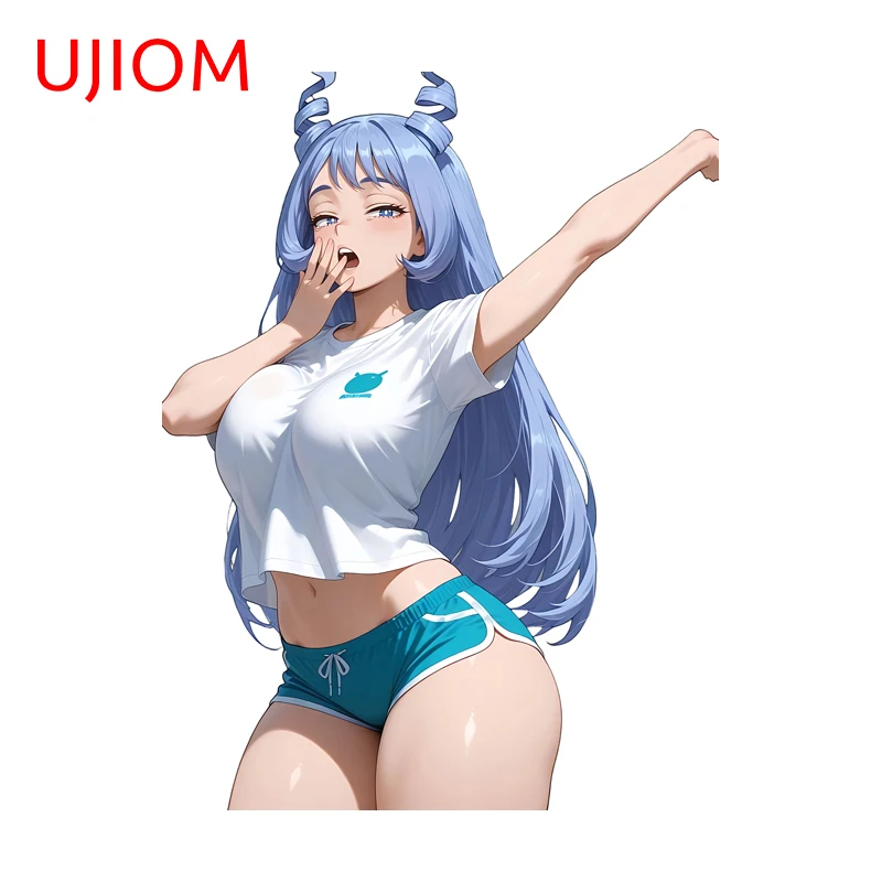 UJIOM Hado Nejire Wall Sticker Hot Alluring Big Boobs Short Skirt Butt Decal Anime Waifu Adhesive Wallpapers Decorations