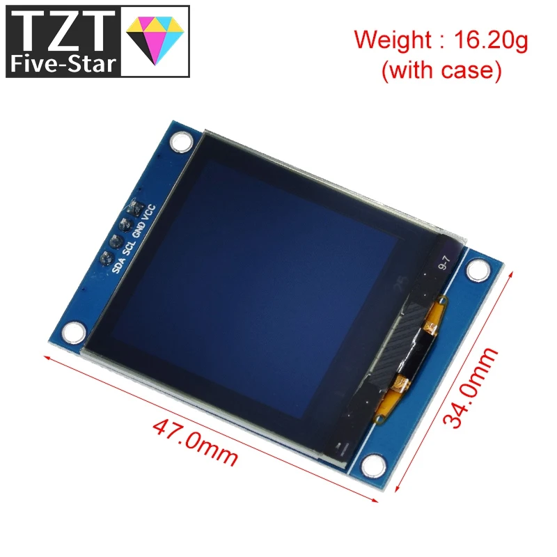 ALL NEW 1.5 Inch 128x128 OLED Shield Screen Module High quality Product For Raspberry Pi For STM32 For Arduino