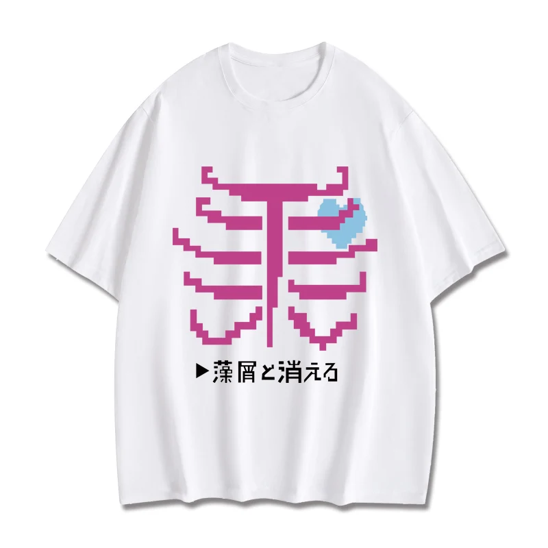 Anime GIRLS BAND CRY  Men Women T-shirt TOMO EBIZUKA Cosplay Costume T shirt Student Summer Casual Cotton Short Sleeve Tee Tops