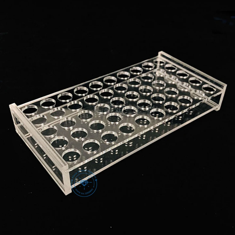 Sample Bottle Rack Laboratory Equipment,High Quality PMMA 2ml,3ml,5ml,10ml,20ml,30ml,40ml,50ml,60ml