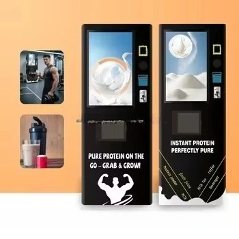 Automatic protein shake dispenser