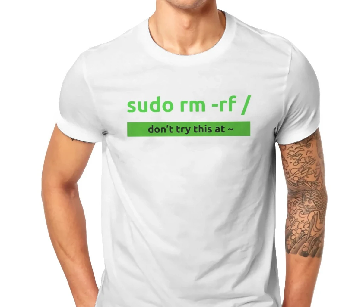 

Sudo Programming Command Мужская футболка Linux Операционная система Tux Penguin Топы с круглым вырезом Хлопковая футболка Юмор Идея подарка Топы Футболка