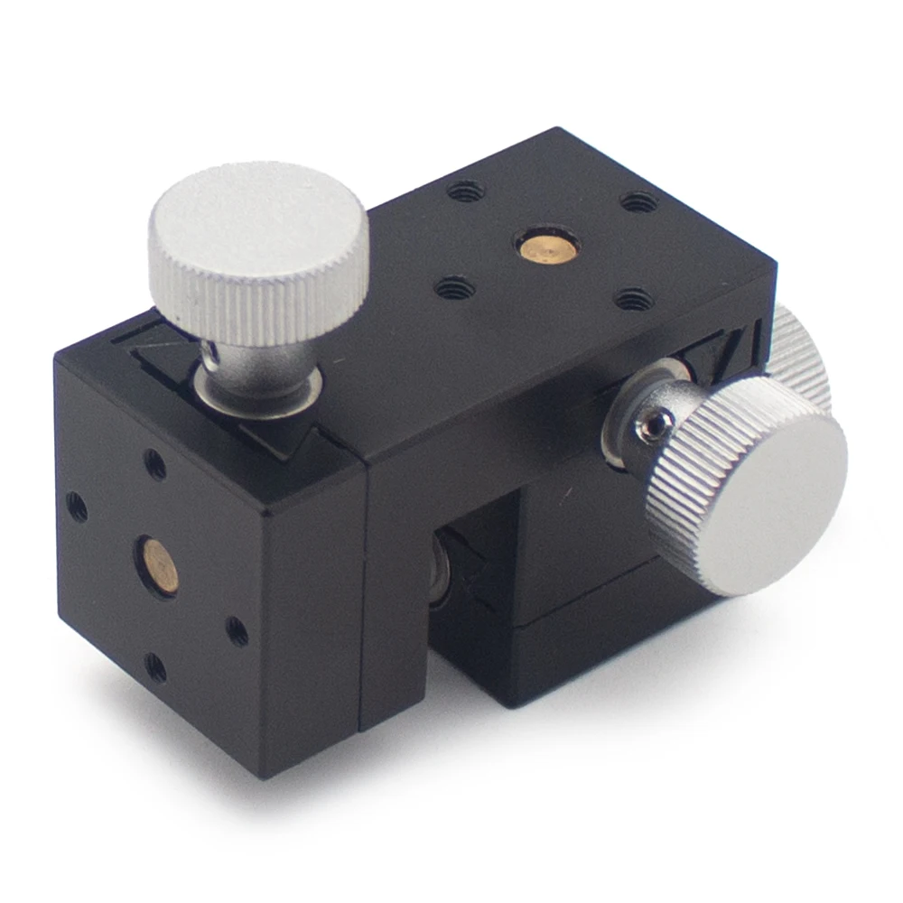 Precision 3-Axis Manual Micro Translation Stage - Optical Probe Positioner with Dovetail Base (XYZ Adjustment, 13mm Travel)