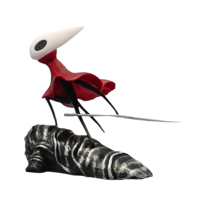 Squisito cavaliere cavo Hornet Quirrel Figure Set Anime Personaggio del gioco Statua in PVC Modello di visualizzazione da tavolo Regalo da collezione