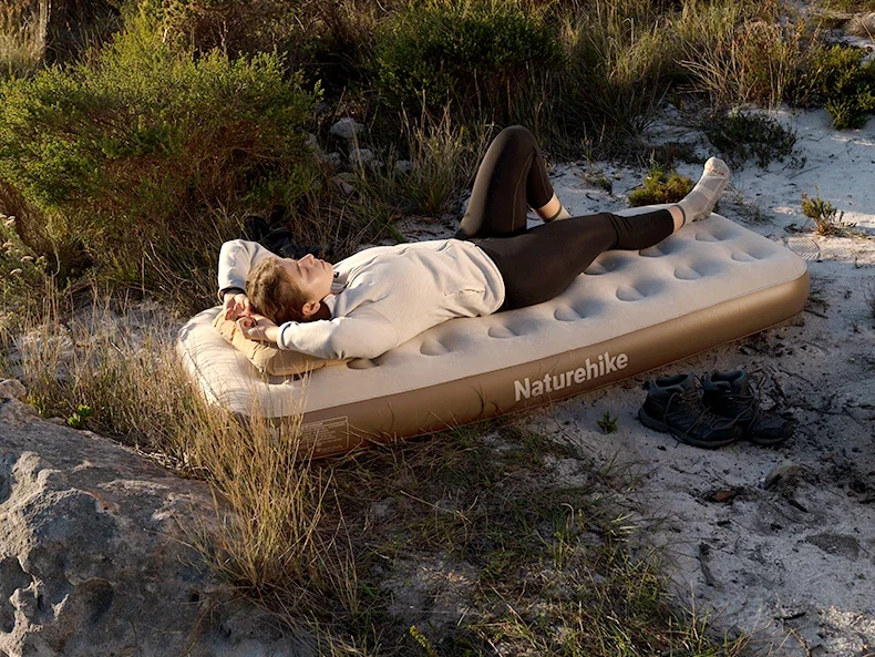 Ultralight Waterproof Air Bed High Speed Built Outdoor Travel Beach Air Mattress Naturehike 2025 New Camping Mattress Ergonomics