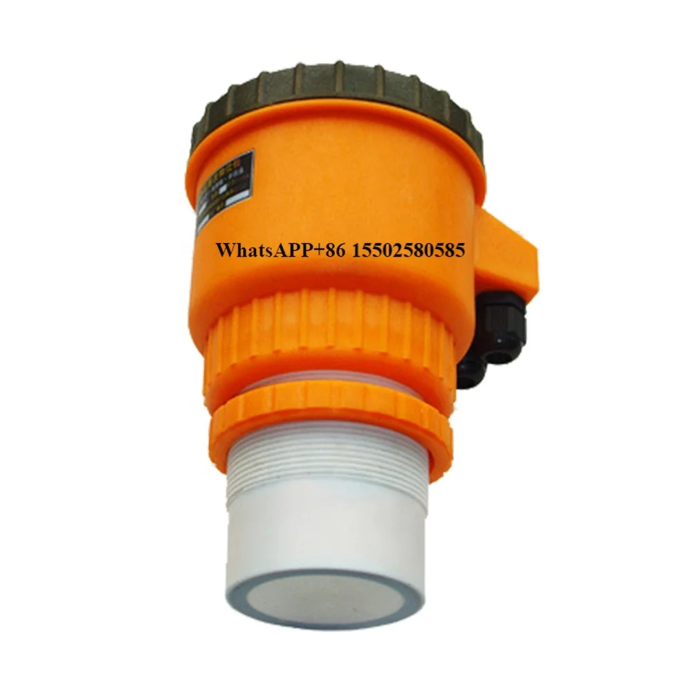 Pokcenser 0.5%FS Accuracy Waterproof Ultrasonic Level Sensor in Fuel Level Analysis Instrument