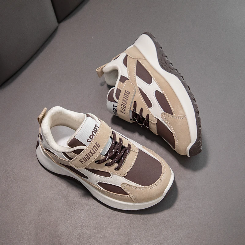 2026 Frühling Bestseller Outdoor Rebound Kinder-Sportschuhe Verschleißfeste Stoßdämpfende Laufschuhe Campus Alltags-Freizeitschuhe – Detail 4