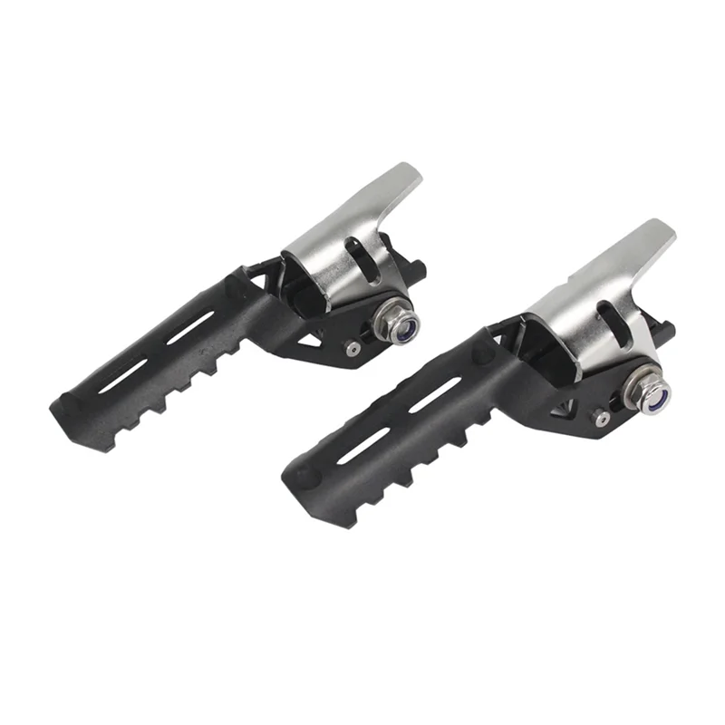 Motorcycle Highway Front Foot Pegs Folding Footrests Clamps 22-25Mm for BMW R1250GS R1200 GS ADV LC 2013-2022