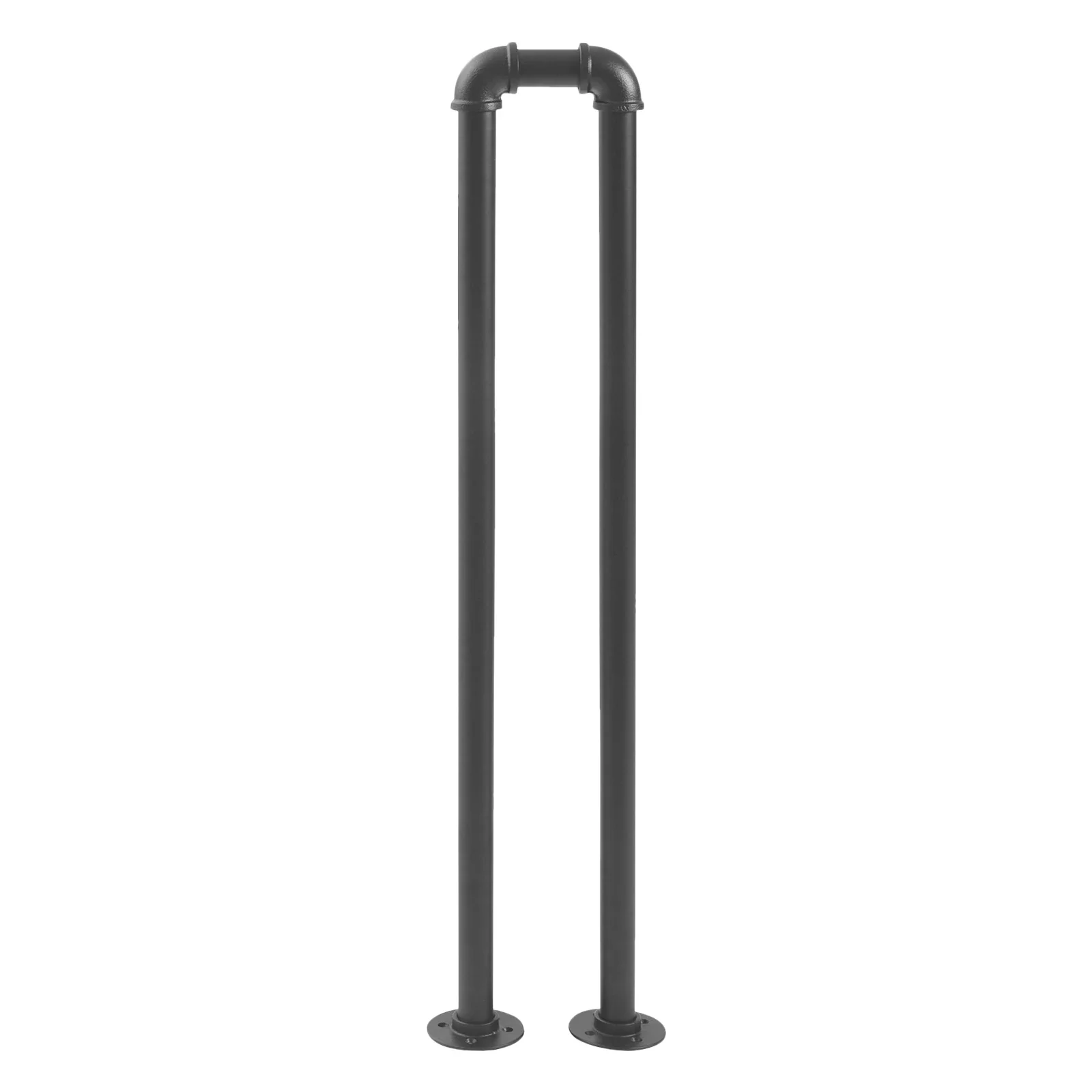 

U-Shaped Stair Handrail, Indoor Outdoor Steps Non-Slip Guardrailfor Porch Garden Loft W/ 110.23lbs Load, 7.87*33.46in