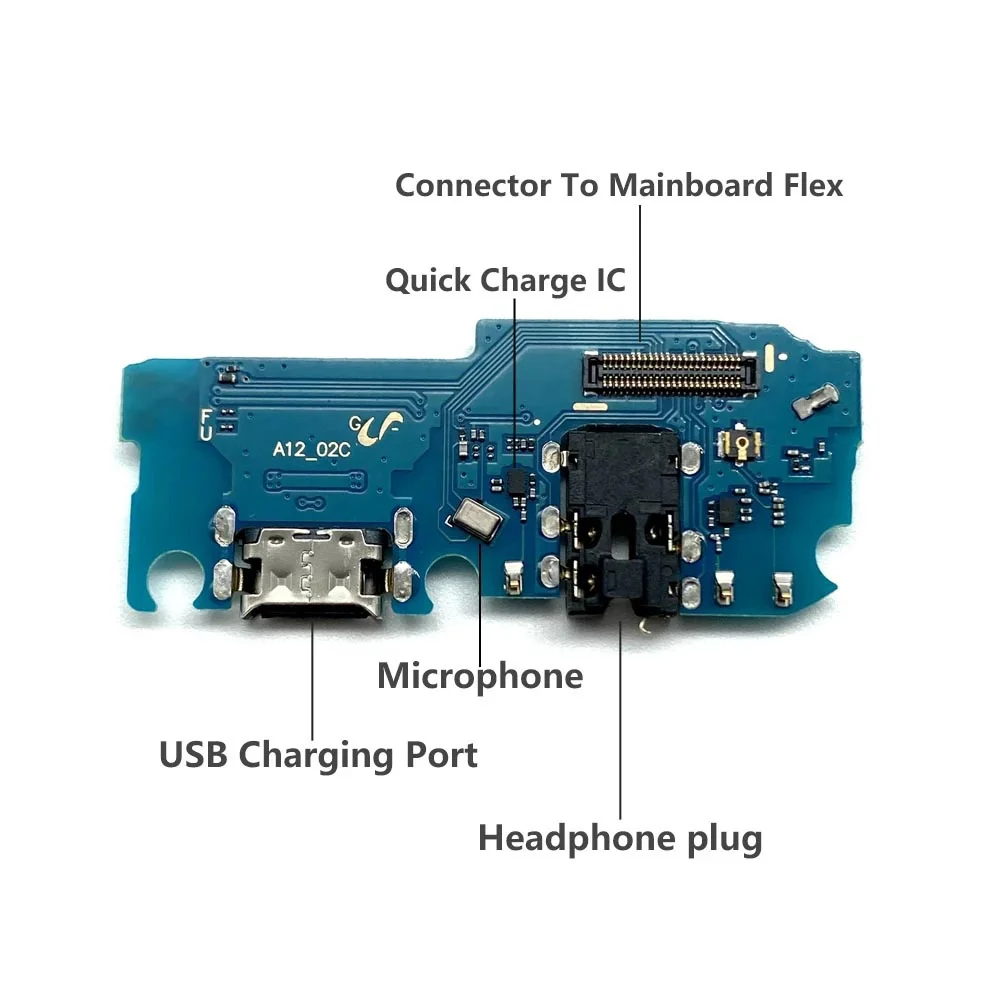 iinsumo USB Charging Port Dock Charger Connector Board Flex Cable For Samsung A51 A515F A71 A715F A01 A11 A21s A31