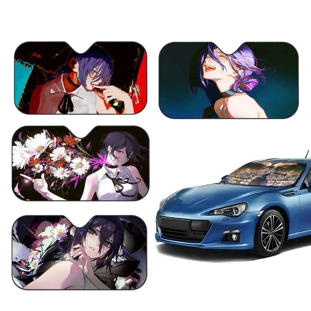 

Popular Action Anime C-Chainsaw M-Man R-Reze A-Arc Sunshade Windscreen Car Window Windscreen Cover Heat Reflector