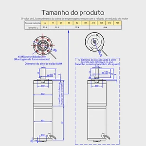6 Büyük satış-fırçalı motor no. 4