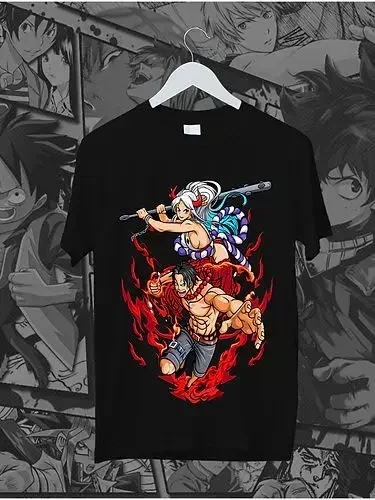 Portgas D. Ace X Yamato Anime T-shirt