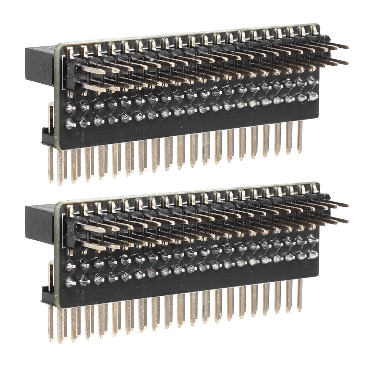 

Mini Connectors for Raspberry Pi 40-Pin GPIO 1 to 2 Expansion Board 2 x 20-Pin Strip Dual Male Header Double Row Straight