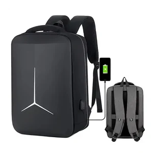 New USB anti-brain anti-brain dwaterproof water Case hard smart trip portable motorcycle billet man Eva Fashion Business Backpack Men's Shield 6 Main Sales Smart Backpack - №5